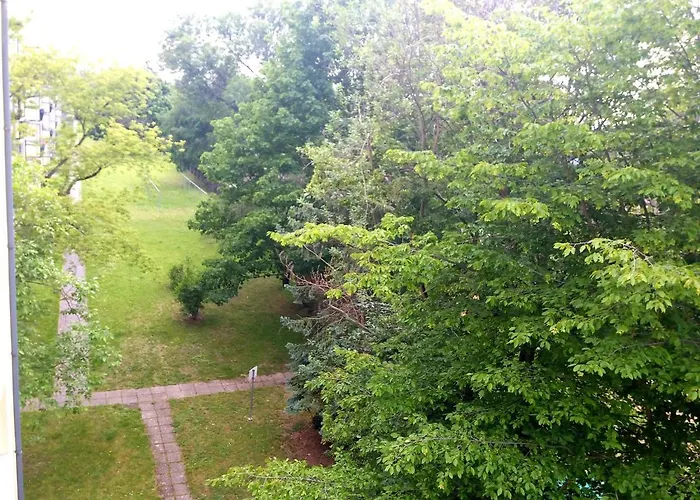Helles Mit Balkon Am Grossen Garten Nahe Stadtzentrum