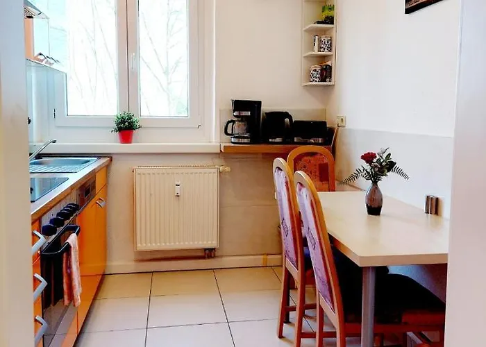 Helles Mit Balkon Am Grossen Garten Nahe Stadtzentrum دريسدن